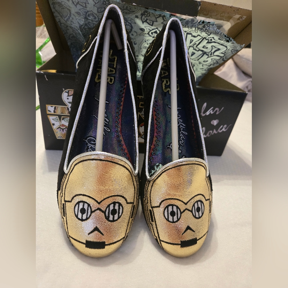 Irregular Choice c3po flats